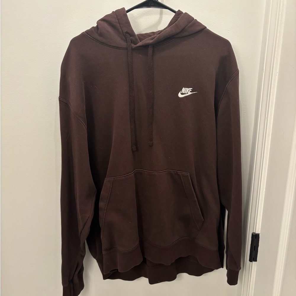 Nike Men's Brown Hoodie